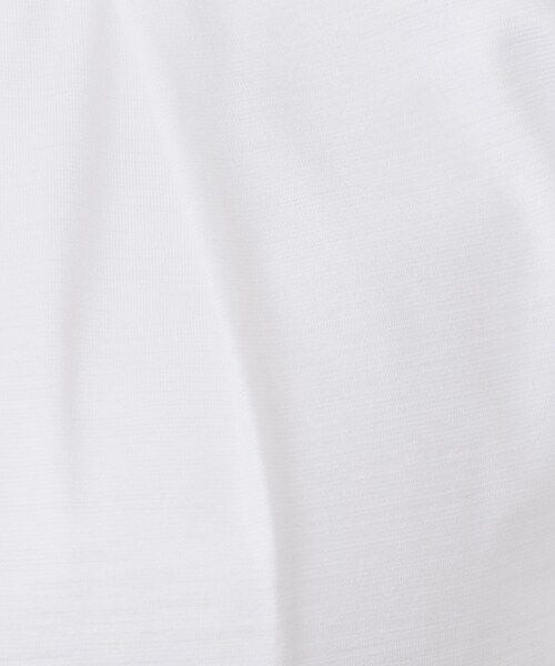 index(インデックス)の「《S-3Lサイズ》タックビジュートップス【洗濯機洗い可】(Tシャツ/カットソー・レディース・オフホワイト/ナチュラル/サックスブルー・36/38/40/42/44)」の7枚目の写真