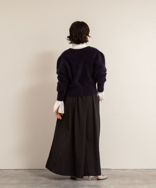 セール】【追加】【MAQWEL/マクウェル】ソフトタフタワンピース