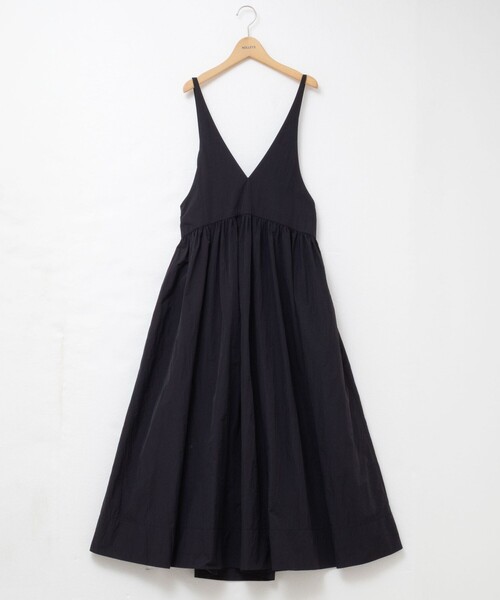 追加】【MAQWEL/マクウェル】ソフトタフタワンピース（ワンピース