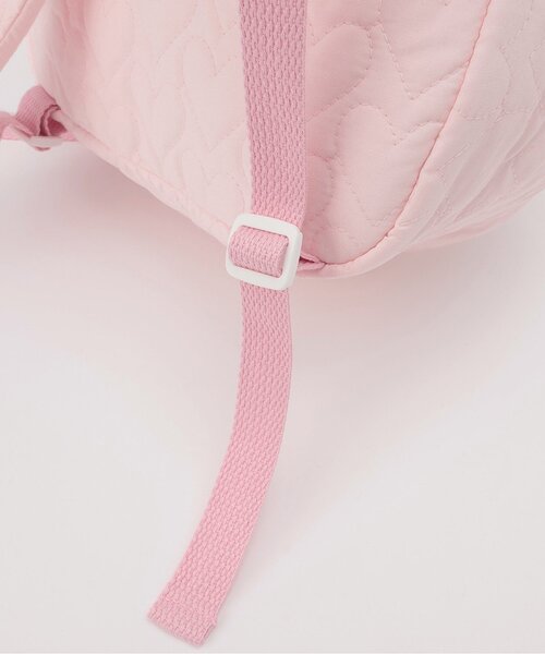 メゾピアノ ハートキルトリュック ウサギマスコットつき ウサギマスコットつき ハートキルトリュック（その他ベビー用品