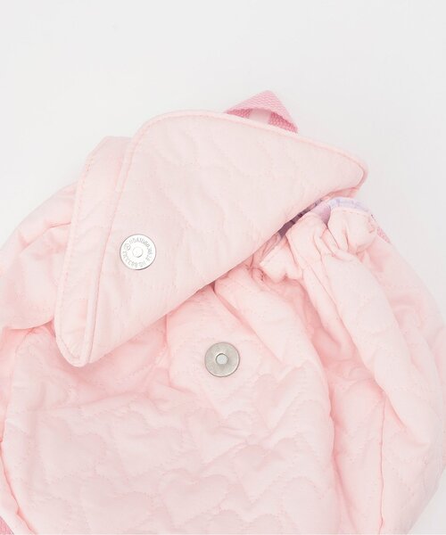 ウサギマスコットつき ハートキルトリュック（その他ベビー用品