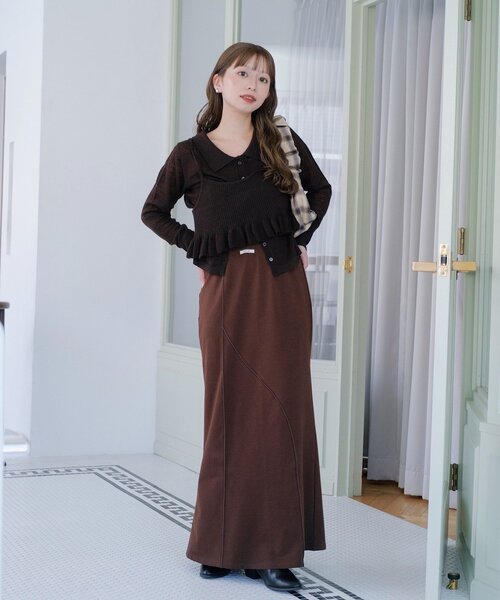 SAWAMOTO企画/WEB限定】モヘアニットビスチェSET（ニット/セーター