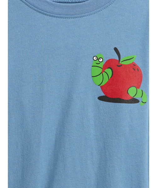 GAP(ギャップ)の「babyGap グラフィックTシャツ(Tシャツ/カットソー・キッズ・ブルー/ロイヤルブルー・90cm/100cm/80cm/95cm/105cm/110cm)」の5枚目の写真