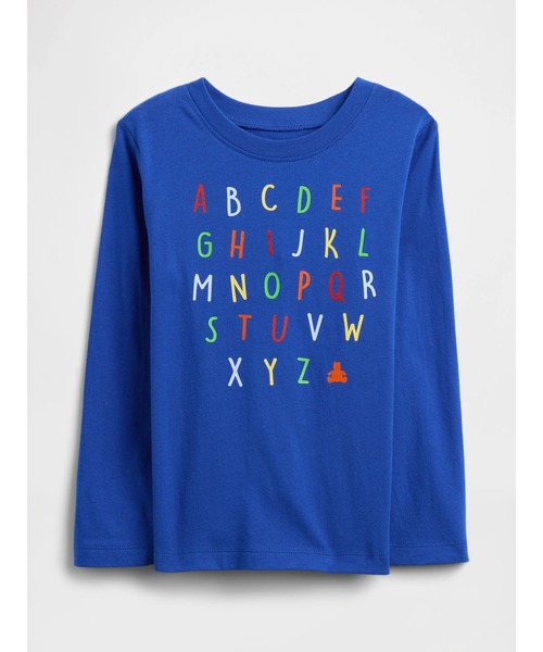 GAP(ギャップ)の「babyGap グラフィックTシャツ(Tシャツ/カットソー・キッズ・ブルー/ロイヤルブルー・90cm/100cm/80cm/95cm/105cm/110cm)」の2枚目の写真