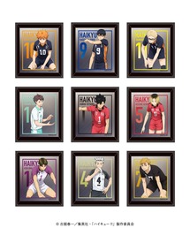 NARUTO】トレーディング 箔入りアクリルビッグタグ-眼 Ver-3個セット