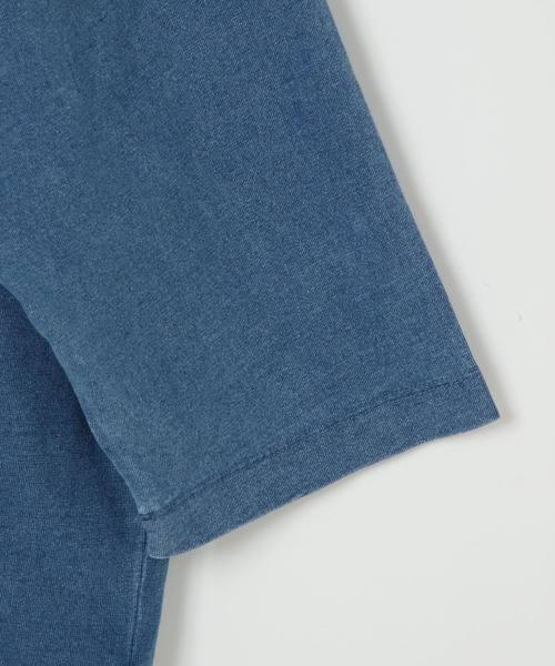 BAYFLOW(ベイフロー)の「インディゴアソート7部袖Tシャツ(Tシャツ/カットソー・メンズ・ブラウン/オフホワイト/インディゴブルー・MEDIUM/LARGE)」の11枚目の写真