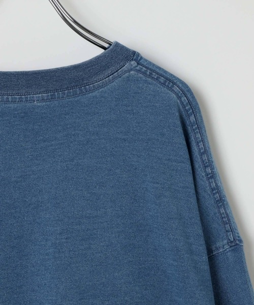 BAYFLOW(ベイフロー)の「インディゴアソート7部袖Tシャツ(Tシャツ/カットソー・メンズ・ブラウン/オフホワイト/インディゴブルー・MEDIUM/LARGE)」の13枚目の写真