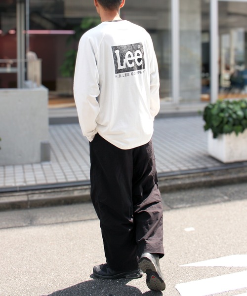 Lee（リー）の「LEE / BACK PRINT L/S TEE / LT3210（Tシャツ/カットソー・メンズ・ブラック/ホワイト/グリーン・X-LARGE）」の7枚目の写真
