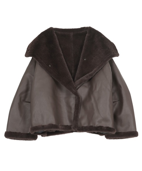 ファー裏地ドロップコート（ダウンジャケット/コート）｜KOBE LETTUCE