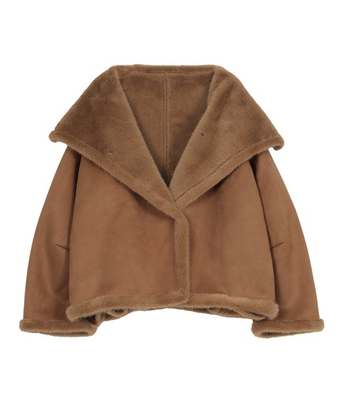 ファー裏地ドロップコート（ダウンジャケット/コート）｜KOBE LETTUCE