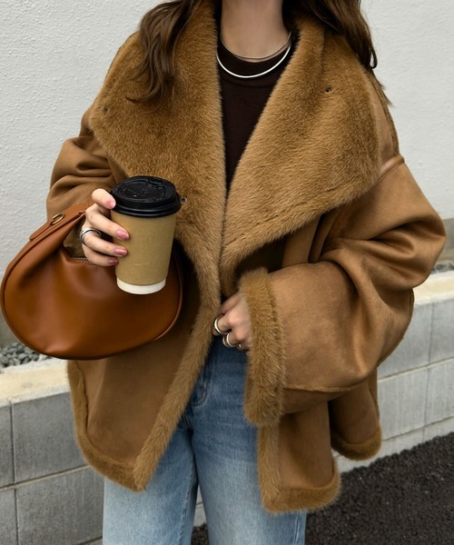 ファー裏地ドロップコート ファー裏地ドロップコート（ダウンジャケット/コート）｜KOBE LETTUCE