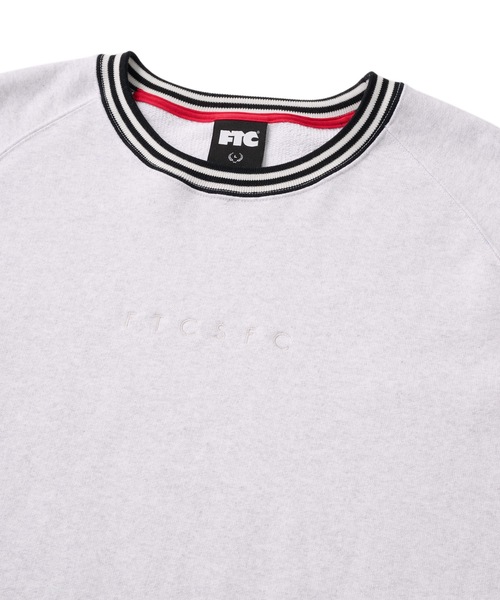 FTC（エフティーシー）の「RAGLAN CREW NECK（スウェット・メンズ・アッシュ/ブラック/ライトブルー・MEDIUM/LARGE/X-LARGE/SMALL）」の6枚目の写真