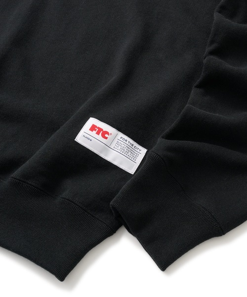 FTC（エフティーシー）の「RAGLAN CREW NECK（スウェット・メンズ・アッシュ/ブラック/ライトブルー・MEDIUM/LARGE/X-LARGE/SMALL）」の5枚目の写真