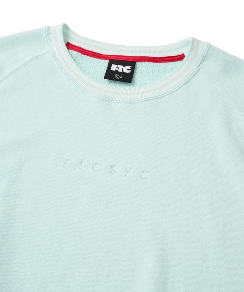 FTC（エフティーシー）の「RAGLAN CREW NECK（スウェット・メンズ・アッシュ/ブラック/ライトブルー・MEDIUM/LARGE/X-LARGE/SMALL）」の8枚目の写真