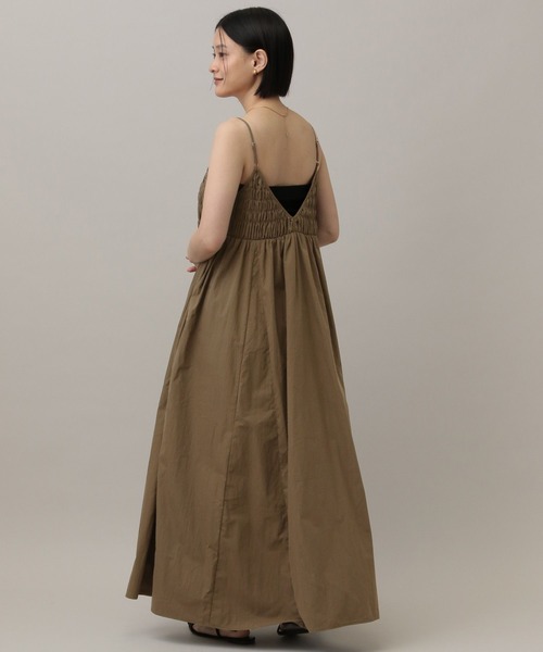 A part by(アパートバイ)の「【WEB限定】2WAYシャーリングキャミワンピース(ワンピース・レディース・ブラック/ブラウン系その他/イエロー系その他6・FREE)」の18枚目の写真