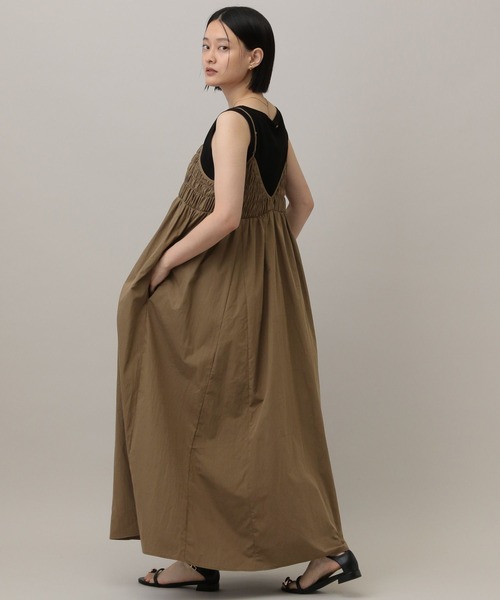 A part by(アパートバイ)の「【WEB限定】2WAYシャーリングキャミワンピース(ワンピース・レディース・ブラック/ブラウン系その他/イエロー系その他6・FREE)」の20枚目の写真