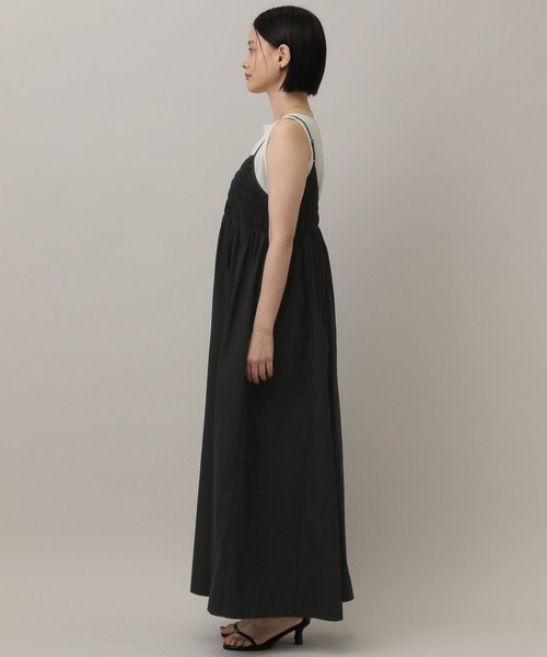 A part by(アパートバイ)の「【WEB限定】2WAYシャーリングキャミワンピース(ワンピース・レディース・ブラック/ブラウン系その他/イエロー系その他6・FREE)」の6枚目の写真