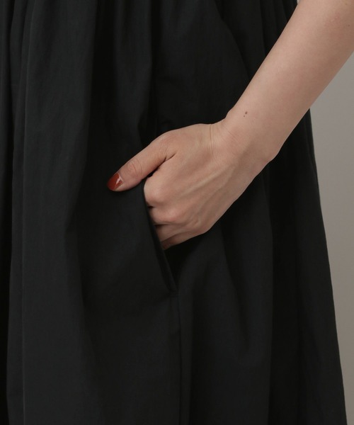 A part by(アパートバイ)の「【WEB限定】2WAYシャーリングキャミワンピース(ワンピース・レディース・ブラック/ブラウン系その他/イエロー系その他6・FREE)」の11枚目の写真