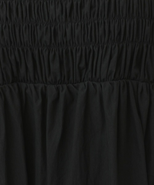 A part by(アパートバイ)の「【WEB限定】2WAYシャーリングキャミワンピース(ワンピース・レディース・ブラック/ブラウン系その他/イエロー系その他6・FREE)」の13枚目の写真