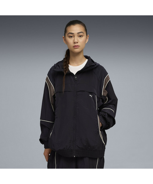 PUMA（プーマ）の「PUMA プーマ ユニセックス セラレーター リップストップ フーデッド ジャケット（ブルゾン・メンズ・ブラック/ブロンズ/ネイビー・X-SMALL/X-LARGE/SMALL/MEDIUM/LARGE）」の3枚目の写真