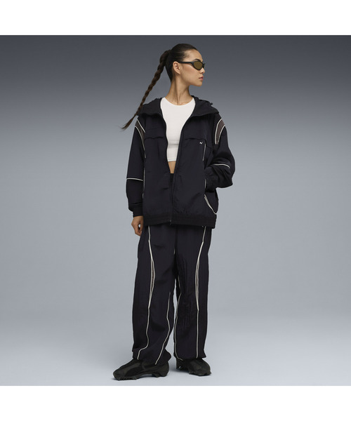 PUMA（プーマ）の「PUMA プーマ ユニセックス セラレーター リップストップ フーデッド ジャケット（ブルゾン・メンズ・ブラック/ブロンズ/ネイビー・X-SMALL/X-LARGE/SMALL/MEDIUM/LARGE）」の5枚目の写真