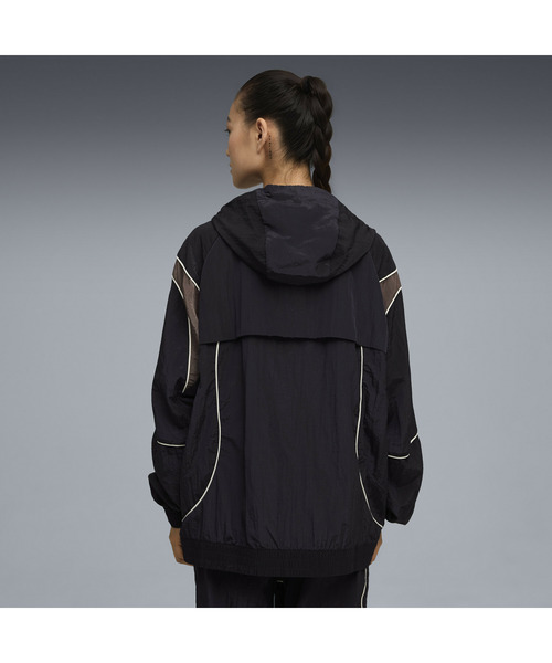 PUMA（プーマ）の「PUMA プーマ ユニセックス セラレーター リップストップ フーデッド ジャケット（ブルゾン・メンズ・ブラック/ブロンズ/ネイビー・X-SMALL/X-LARGE/SMALL/MEDIUM/LARGE）」の6枚目の写真