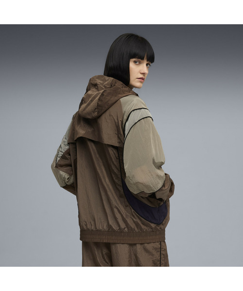 PUMA（プーマ）の「PUMA プーマ ユニセックス セラレーター リップストップ フーデッド ジャケット（ブルゾン・メンズ・ブラック/ブロンズ/ネイビー・X-SMALL/X-LARGE/SMALL/MEDIUM/LARGE）」の12枚目の写真