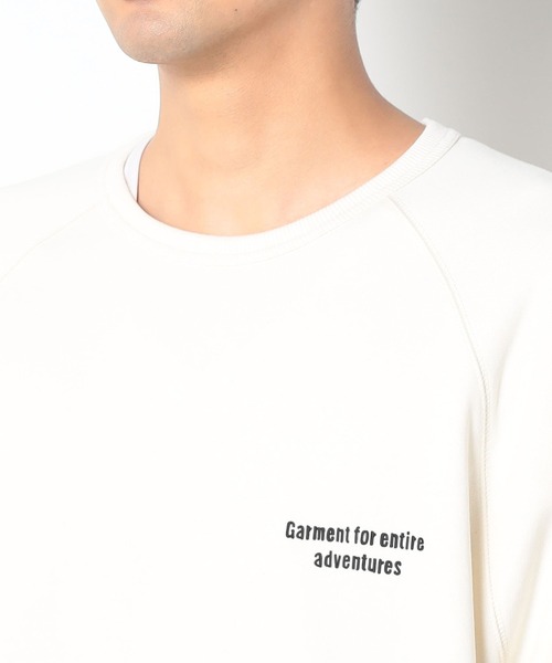 NANGA(ナンガ)の「NANGA×GrandPARK/ナンガ×グランドパーク別注バックプリントスウェット(Tシャツ/カットソー・メンズ・ブラック/ホワイト/グレー・MEDIUM/SMALL/LARGE)」の7枚目の写真