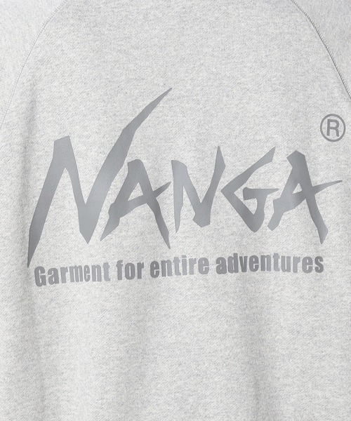 NANGA(ナンガ)の「NANGA×GrandPARK/ナンガ×グランドパーク別注バックプリントスウェット(Tシャツ/カットソー・メンズ・ブラック/ホワイト/グレー・MEDIUM/SMALL/LARGE)」の15枚目の写真