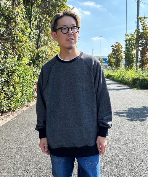 NANGA(ナンガ)の「NANGA×GrandPARK/ナンガ×グランドパーク別注バックプリントスウェット(Tシャツ/カットソー・メンズ・ブラック/ホワイト/グレー・MEDIUM/SMALL/LARGE)」の19枚目の写真
