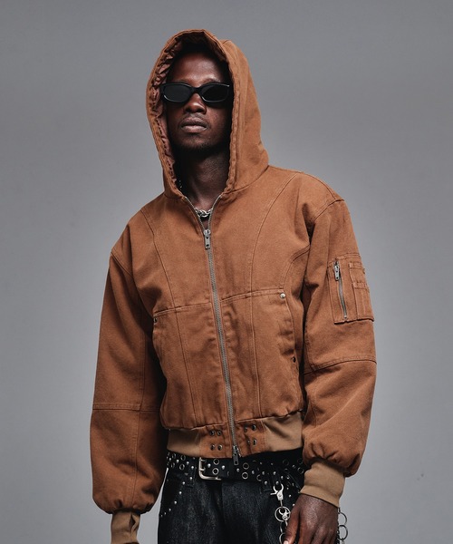 H&S ダックフードジャケット BLACK XL 未使用 中古・古着通販】X-LARGE (エクストララージ) ダックジャケット