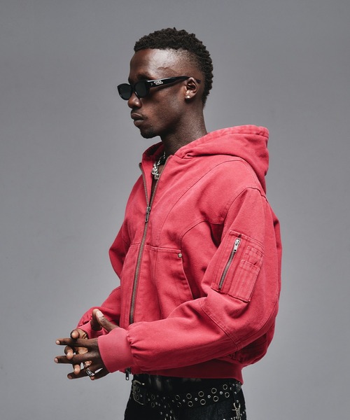 ANDER HUNK ショートダックフードジャケット　L ANDER HUNK（アンダーハンク）の「Short Duck Hood Jacket