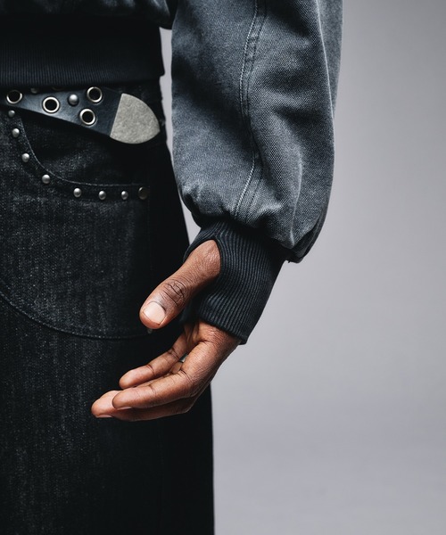 ANDER HUNK(アンダーハンク)の「Duck Hood Jacket / ダックフードジャケット(ブルゾン・メンズ・ブラウン/ワインレッド/ブラック・SMALL/LARGE/MEDIUM)」の20枚目の写真