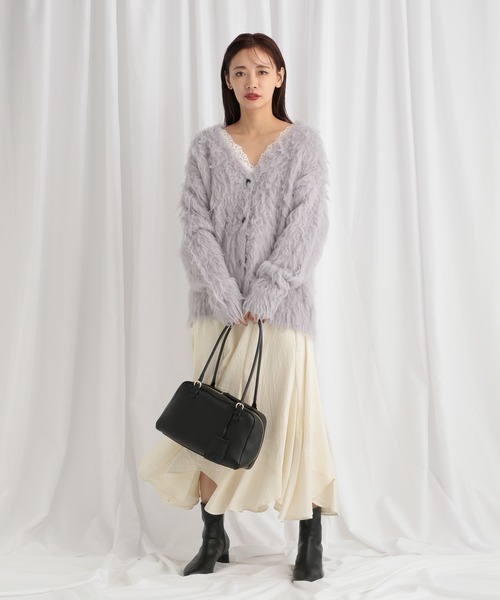 mysty woman（ミスティウーマン）の「カップツキレースタンク 576987（タンクトップ・レディース・オフホワイト/ブラック・FREE）」の10枚目の写真