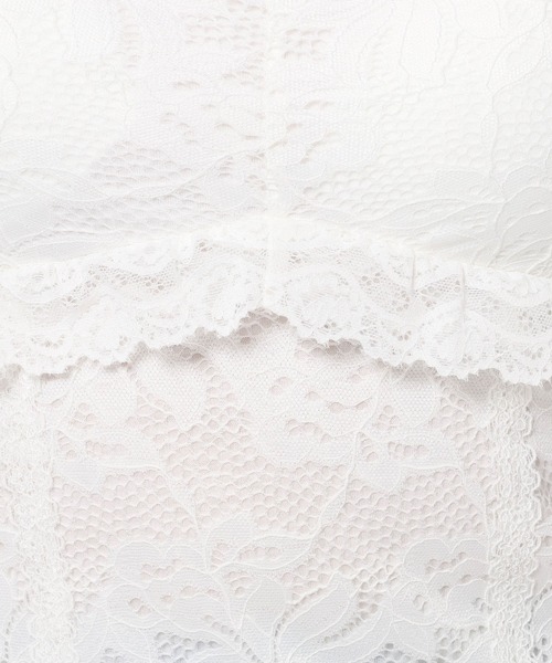 mysty woman（ミスティウーマン）の「カップツキレースタンク 576987（タンクトップ・レディース・オフホワイト/ブラック・FREE）」の20枚目の写真