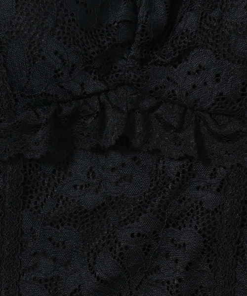 mysty woman（ミスティウーマン）の「カップツキレースタンク 576987（タンクトップ・レディース・オフホワイト/ブラック・FREE）」の21枚目の写真