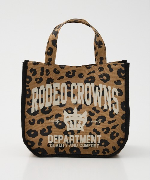 RODEO CROWNS WIDE BOWL（ロデオクラウンズワイドボウル）の「エコミニトートバッグ（トートバッグ・レディース・イエロー系その他/サックスブルー/ブラウン系その他/ブラック/マジェンタ/オフホワイト・FREE）」の4枚目の写真