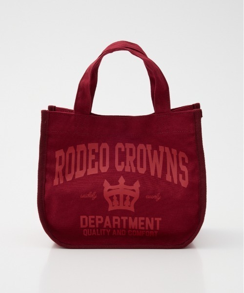 RODEO CROWNS WIDE BOWL（ロデオクラウンズワイドボウル）の「エコミニトートバッグ（トートバッグ・レディース・イエロー系その他/サックスブルー/ブラウン系その他/ブラック/マジェンタ/オフホワイト・FREE）」の6枚目の写真