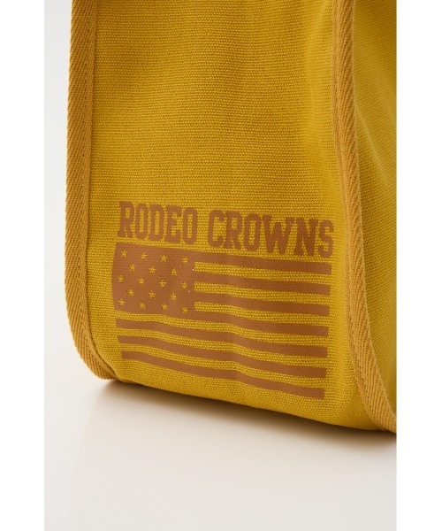 RODEO CROWNS WIDE BOWL（ロデオクラウンズワイドボウル）の「エコミニトートバッグ（トートバッグ・レディース・イエロー系その他/サックスブルー/ブラウン系その他/ブラック/マジェンタ/オフホワイト・FREE）」の18枚目の写真