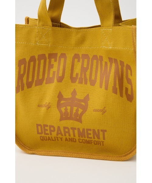 RODEO CROWNS WIDE BOWL（ロデオクラウンズワイドボウル）の「エコミニトートバッグ（トートバッグ・レディース・イエロー系その他/サックスブルー/ブラウン系その他/ブラック/マジェンタ/オフホワイト・FREE）」の19枚目の写真