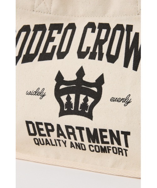 RODEO CROWNS WIDE BOWL（ロデオクラウンズワイドボウル）の「エコミニトートバッグ（トートバッグ・レディース・イエロー系その他/サックスブルー/ブラウン系その他/ブラック/マジェンタ/オフホワイト・FREE）」の9枚目の写真