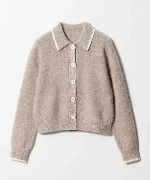 フォックスカシミヤ ニットポロ カーディガン（カーディガン/ボレロ