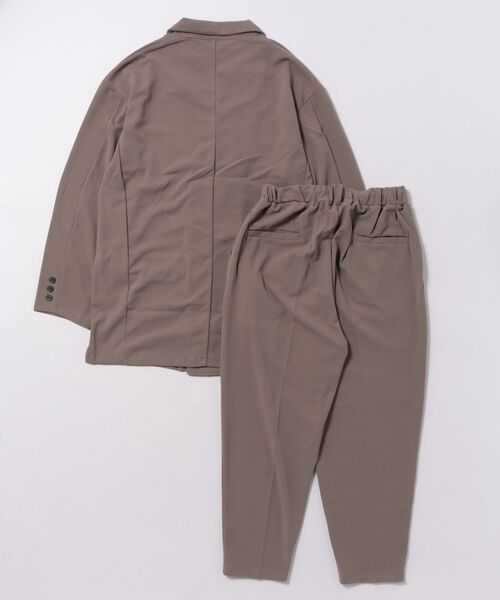 B.I.D.(ビーアイディー)の「《セットアップ テーラードジャケット&パンツ》(テーラードジャケット・レディース・ブラック/グレー系その他/グレー・LARGE/MEDIUM)」の4枚目の写真