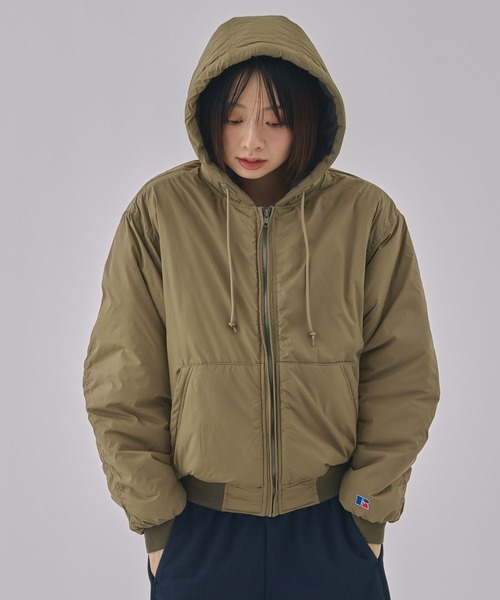 Unblend】RUSSELL ATHLETIC / ラッセル アスレティック フード付き