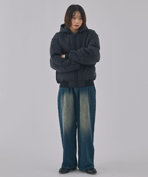 Unblend】RUSSELL ATHLETIC / ラッセル アスレティック フード付き