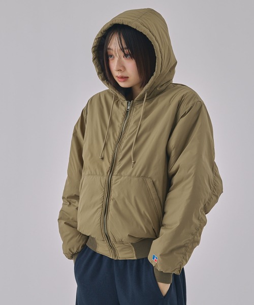 Unblend】RUSSELL ATHLETIC / ラッセル アスレティック フード付き