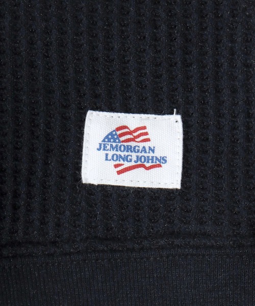 JEMORGAN（ジェーイーモーガン）の「JEMORGAN（ジェーイーモーガン）サーマルワッフルジップアップパーカー/長袖 無地 メンズ レディース ユニセックス（パーカー・メンズ・ブラック/ナチュラル/グレー・M/L/XL）」の17枚目の写真