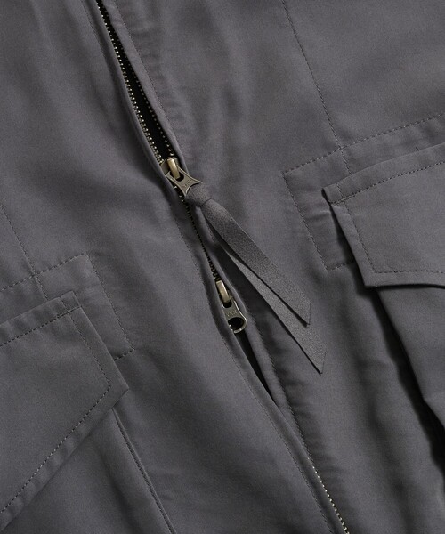 フィブリルレーヨンフライトブルゾン（ブルゾン）｜PUBLIC TOKYO