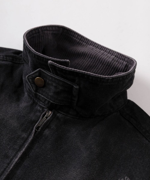 SlashDate(スラッシュデイト)の「【72】ダメージ加工 ヴィンテージ ワークジップブルゾン(ブルゾン・メンズ・ブラウン/ネイビー/ブラック/カーキ・L/M)」の7枚目の写真