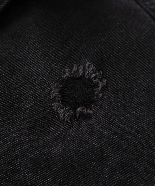 SlashDate(スラッシュデイト)の「【72】ダメージ加工 ヴィンテージ ワークジップブルゾン(ブルゾン・メンズ・ブラウン/ネイビー/ブラック/カーキ・L/M)」の11枚目の写真